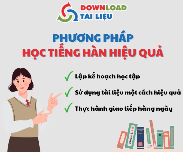 tài liệu học tiếng hàn