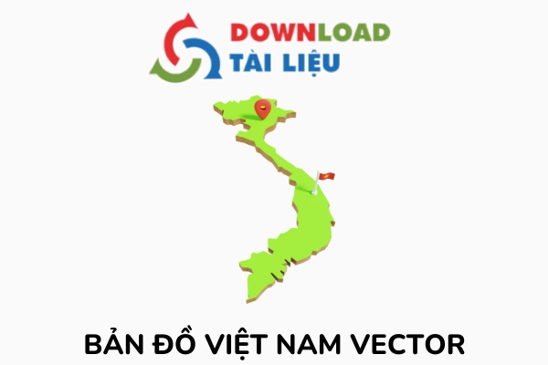 Ban do Viet Nam vector avatar