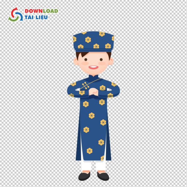 Tải Áo Dài Vector Truyền Thống Định Dạng AI, PSD, PNG áo dài nam vector