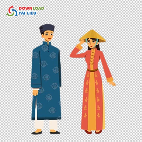 Tải Áo Dài Vector Truyền Thống Định Dạng AI, PSD, PNG áo dài vector png