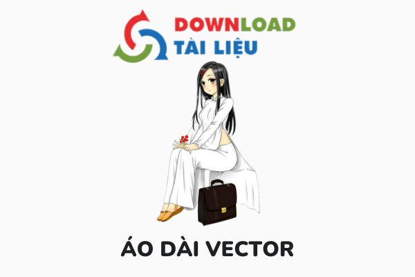 ao dai vector avatar