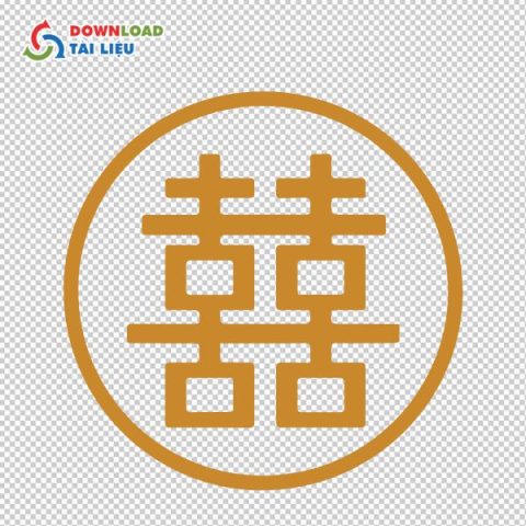 Download Chữ Hỷ Vector File AI, EPS, JPEG, PNG, SVG, PDF