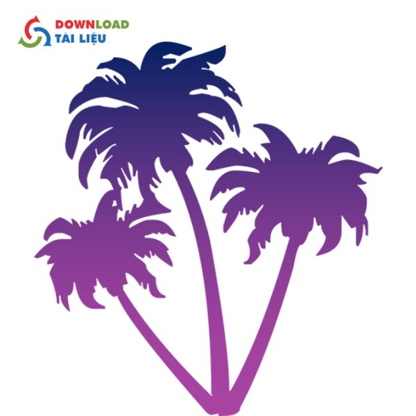 coconut tree vector 13