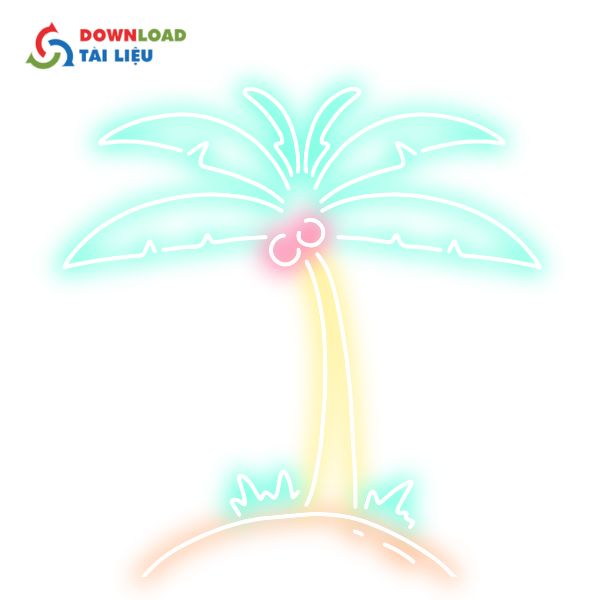 coconut tree vector 15