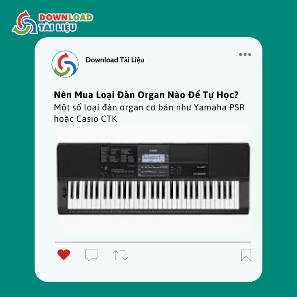 Nên Mua Loại Đàn Organ Nào Để Tự Học?