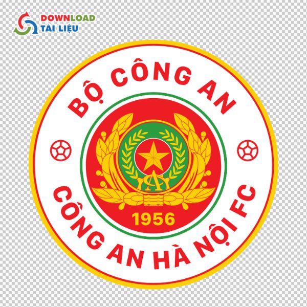 logo công an Hà Nội vector