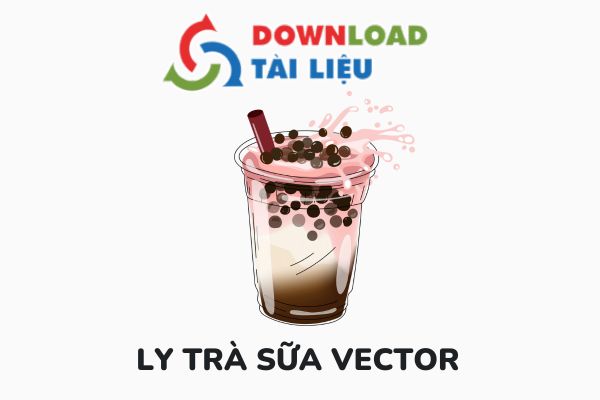 ly tra sua vector avatar