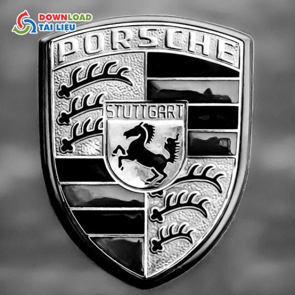 porsche logo vector