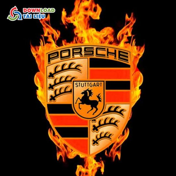 porsche logo vector png