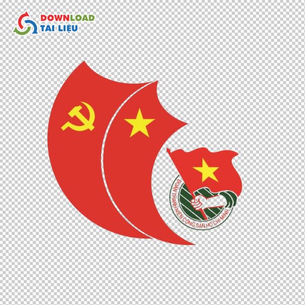 logo đoàn thanh niên vector