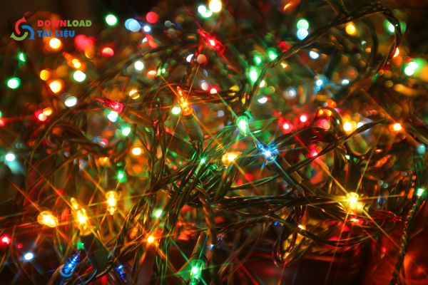 tải background light christmas vector