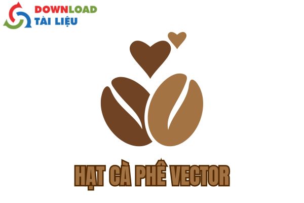 Hạt cà phê vector