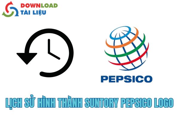 Lịch sử hình thành Suntory PepsiCo logo