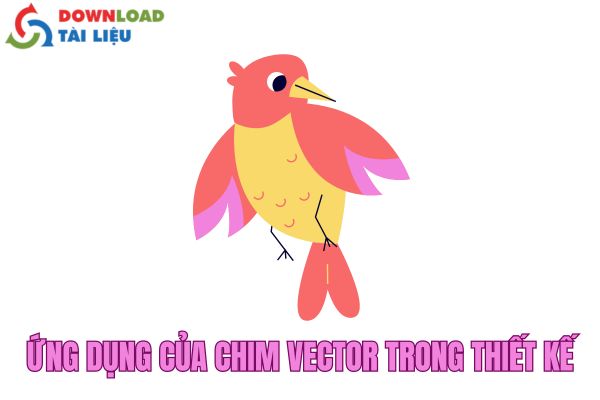 Ứng dụng của chim vector trong thiết kế