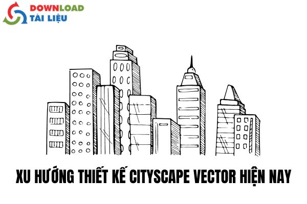 Xu hướng thiết kế cityscape vector hiện nay