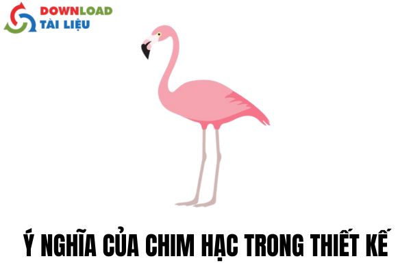 Ý nghĩa của chim hạc trong thiết kế