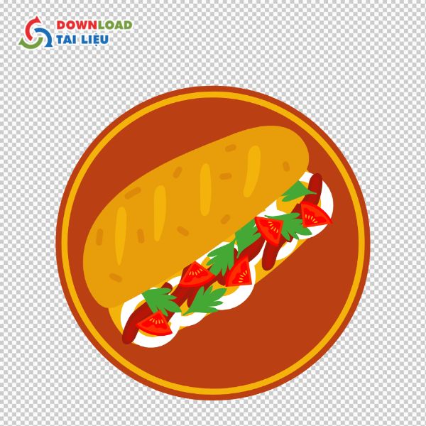 logo bánh mì vector