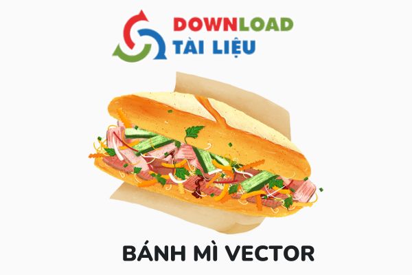 banh mi vector avatar