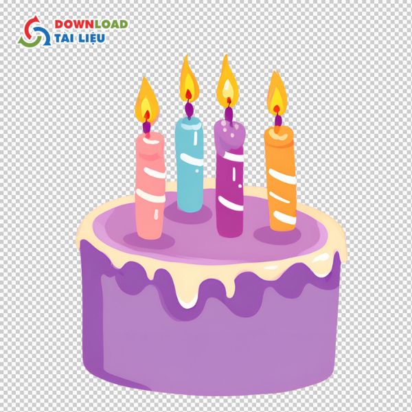 vector bánh sinh nhật