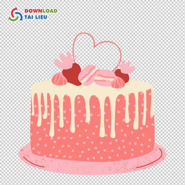 vector bánh sinh nhật corel