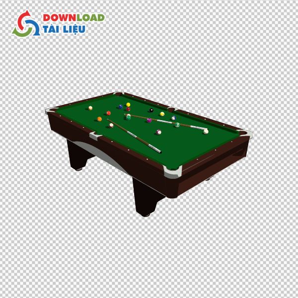 billiard table vector