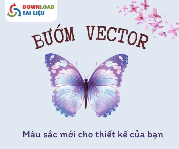 Bướm Vector - Màu sắc mới cho thiết kế của bạn 