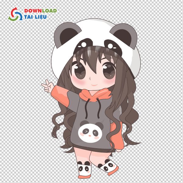 anime chibi vector