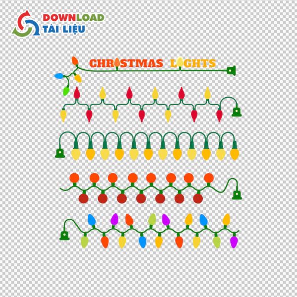 christmas light bulb vector