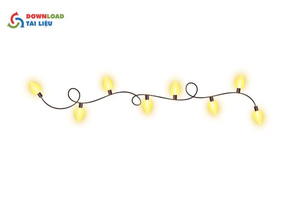 christmas lights vector free 2