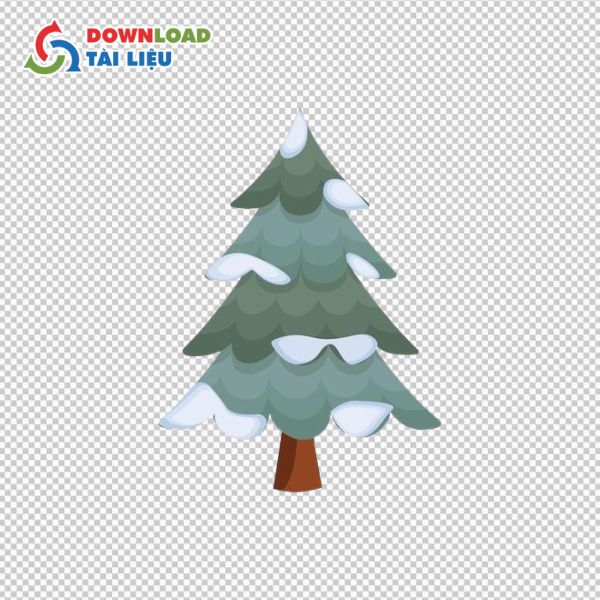 christmas pine tree vector