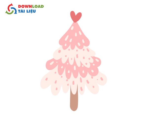 christmas tree vector 10