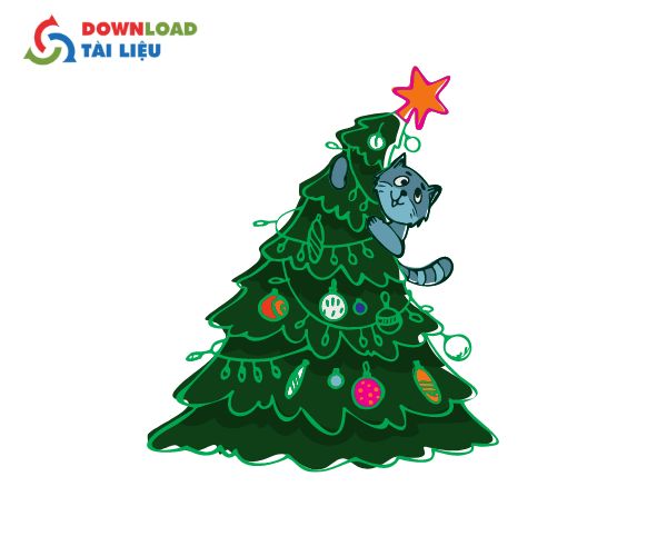 christmas tree vector 11