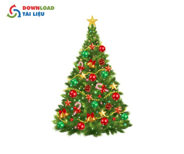 christmas tree vector 13