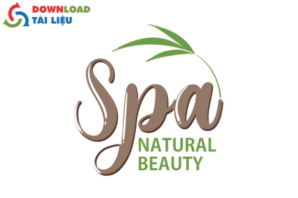 chữ spa vector