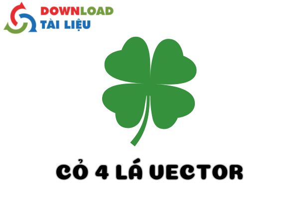 cỏ 4 lá vector