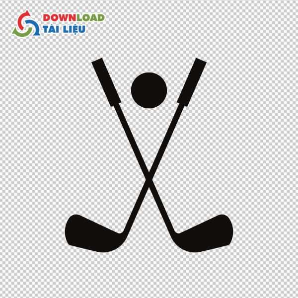 golf stick vector