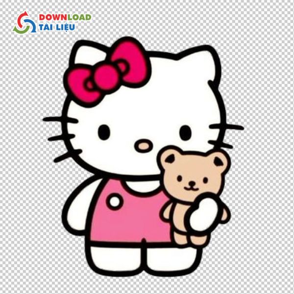 hello kitty vector dễ thương