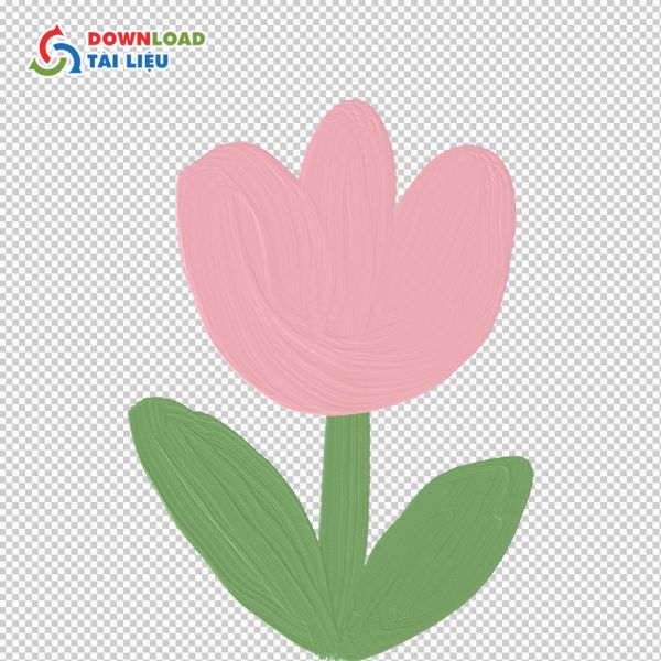 bông hoa tulip vector png