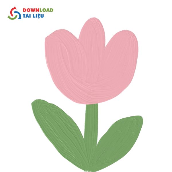 bông hoa tulip vector png