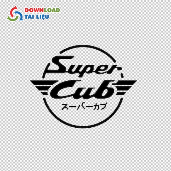 honda super cub logo vector