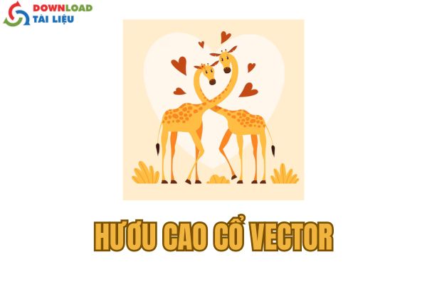 Hươu cao cổ vector