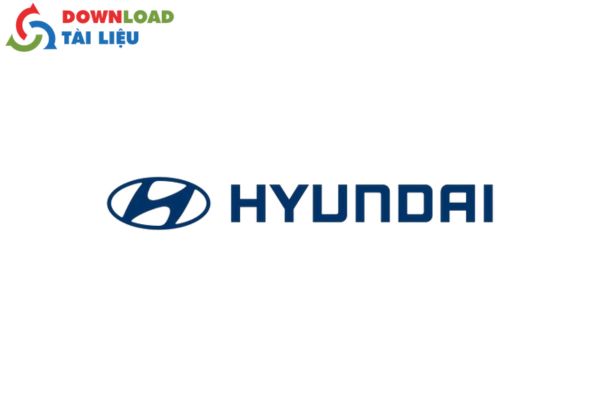 hyundai logo vector