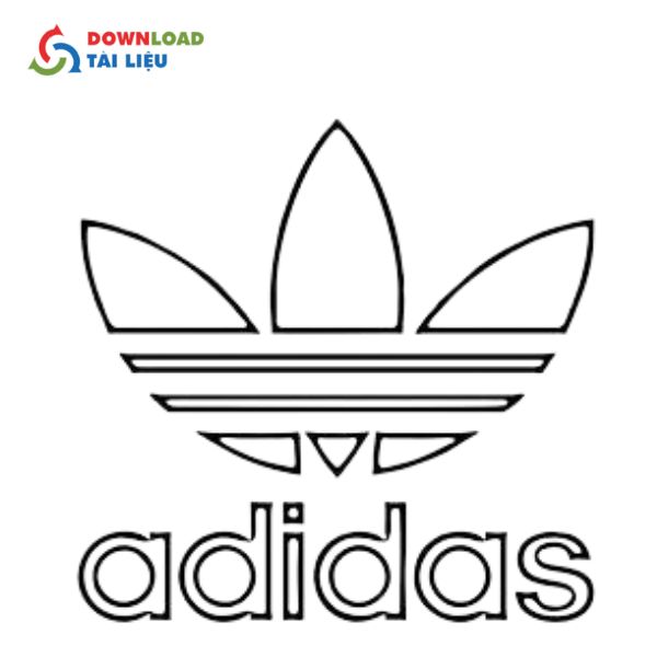 logo adidas vector corel