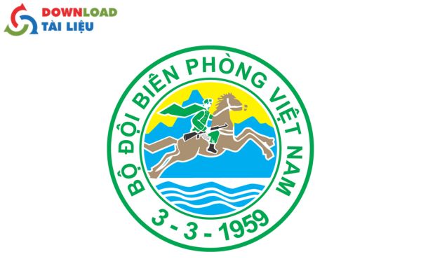 logo bộ đội biên phòng vector