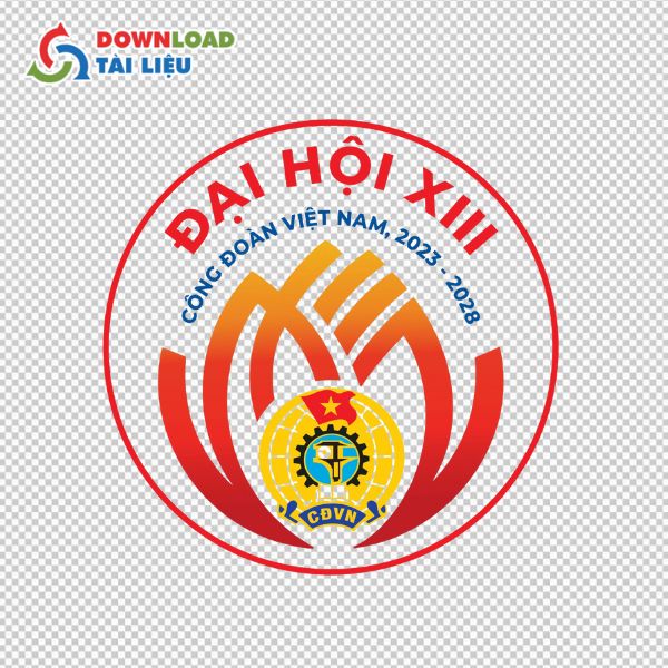 logo công đoàn việt nam png