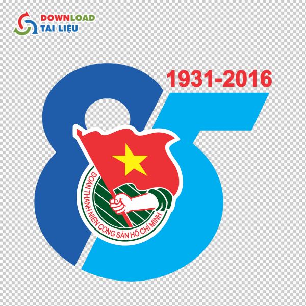 logo đoàn thanh niên 85 năm