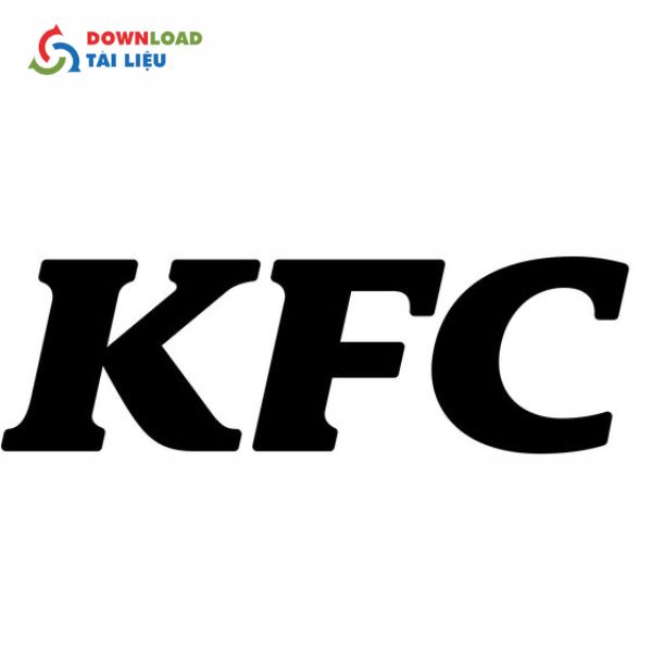 logo kfc phông chữ