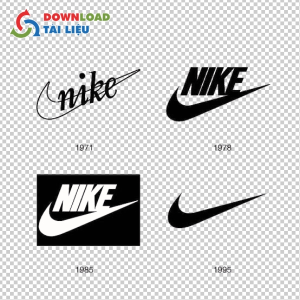 Logo Nike qua các giai đoạn phát triển