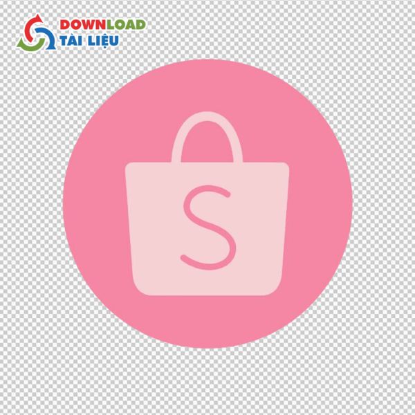 logo shopee pink