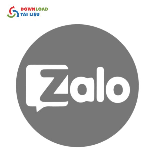 zalo icon vector